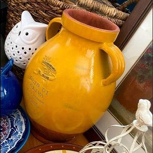 Italian olive oil vase/jug